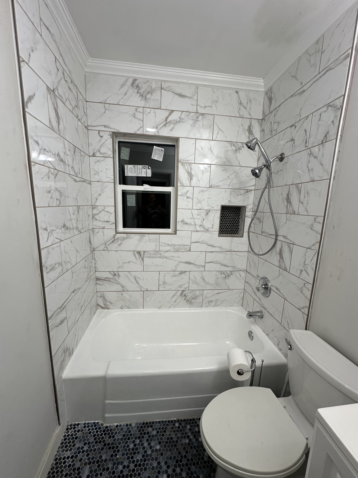 Tile bath restoration — after